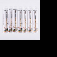 1pc Esung New Design Liquid Glitter Handle Kolinsky Sable Acrylic Nails Over Nail Art Brush Manufacturer Size 8,10,12,14